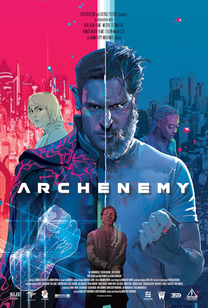 Il poster di Archenemy Archenemy, il nuovo film con Joe Manganiello