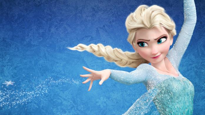 Un'immagine che ritrae Elsa, una delle protagoniste di Frozen