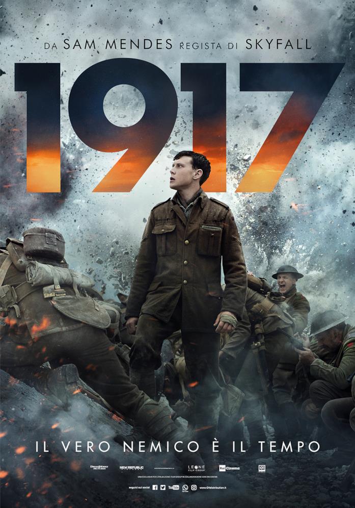 1917 il war movie di Sam Mendes La locandina ufficiale del film candidato agli Oscar