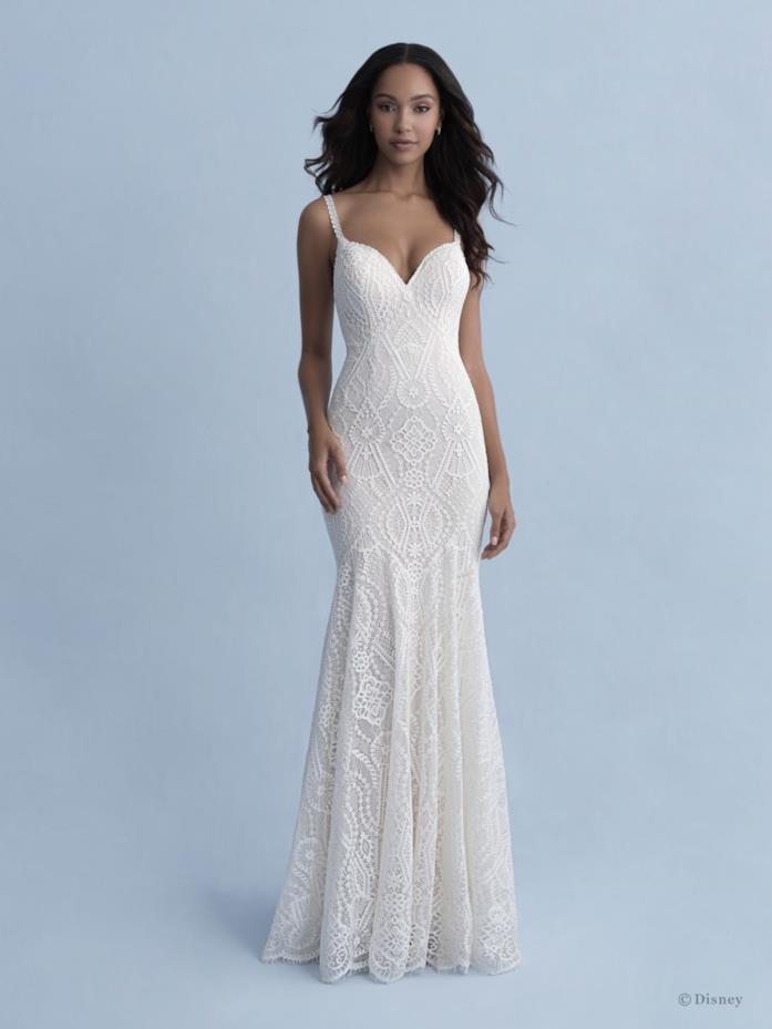 Vestito da sposa Pocahontas Vestito da sposa Allure Bridals ispirato a Pocahontas