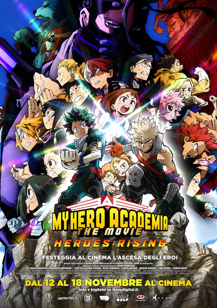 My Hero Academia Heroes Rising poster My Hero Academia movie 2