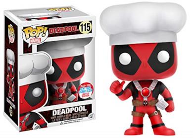 Funko - Figurine Marvel - Chef Deadpool NYCC 2016 Pop 10cm - 0849803076504