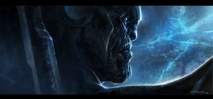 The Avengers: Thanos si mostra nei concept art Il volto di Thanos