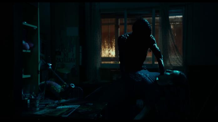 Una scena di Veronica Un mostro turba i sogni di Veronica
