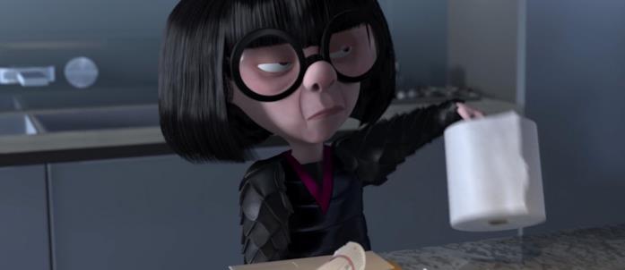 Il personaggio di Edna Mode Edna Mode, stilista