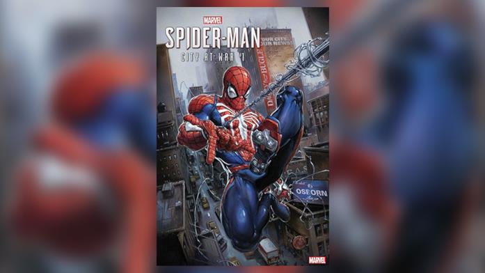 La copertina del primo numero di Marvel's Spider-Man: City at War