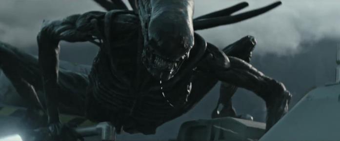 Lo xenomorfo a cui Javier Botet ha dato vita La creatura di Alien: Covenant