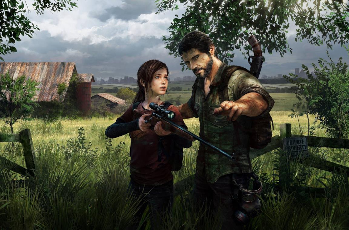 Ellie e Joel in The Last of Us