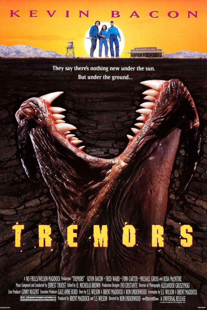 Tremors compie 30 anni: 10 cose da sapere sul monster movie di Ron Underwood Il poster del film Tremors