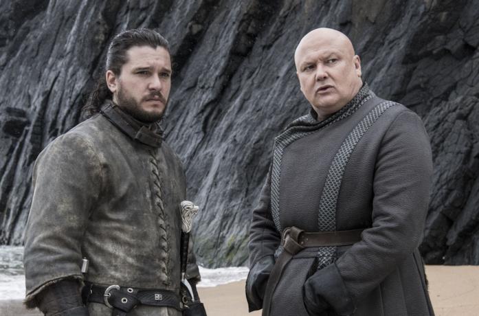 Jon Snow e Lord Varys