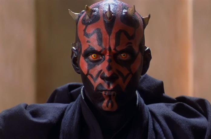 Un'immagine di Darth Maul ne La Minaccia Fantasma