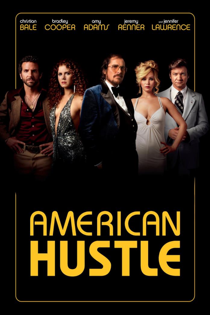 La locandina di American Hustle - L'apparenza inganna American Hustle - L'apparenza inganna
