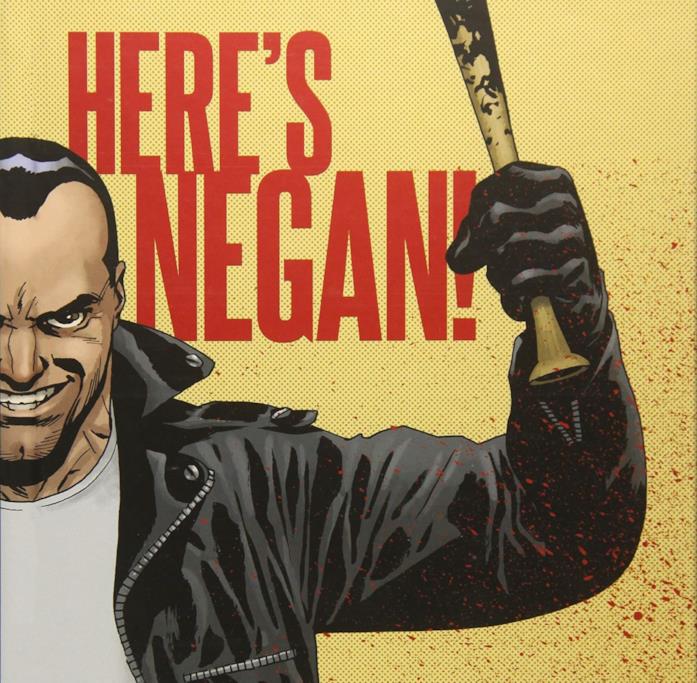 Il fumetto Negan è qui! di Image Comics La storia a fumetti di Negan in Here's Negan!