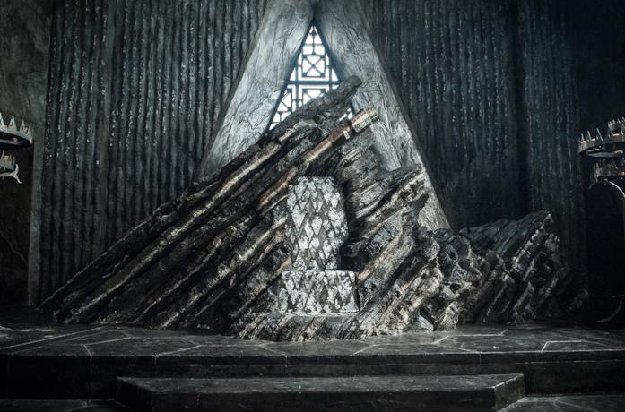 Il trono di Roccia del Drago in GoT