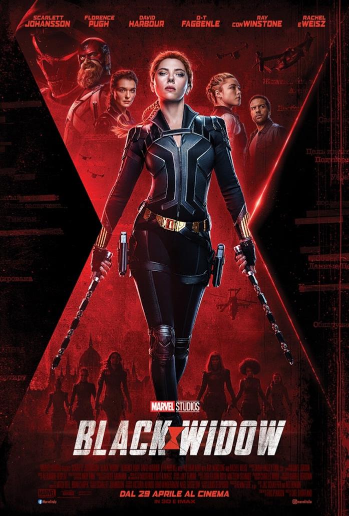 Black Widow, come saranno narrati i fatti di Budapest? Il poster promozionale di Black Widow