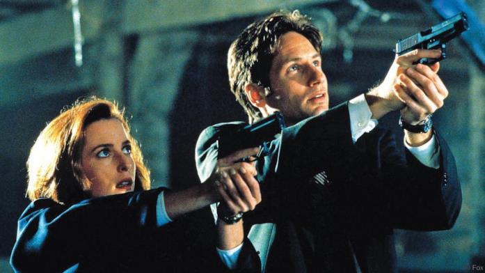 X-Files Mulder e Scully in X-Files