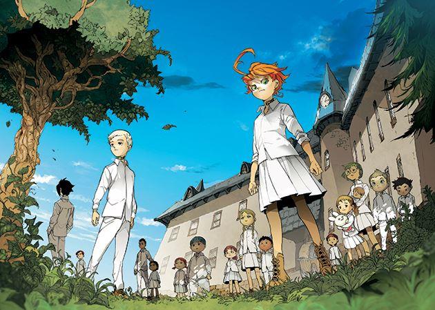 The Promised Neverland anime Promised Neverland anime e manga