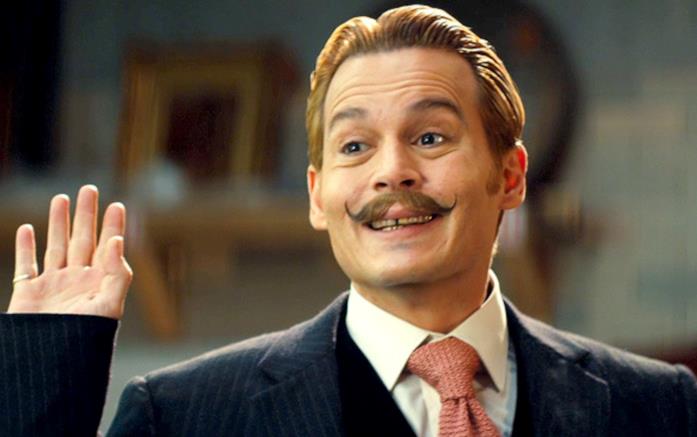 Una scena di Mortdecai