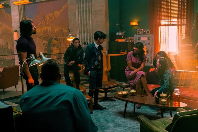The Umbrella Academy Una scena di The Umbrella Academy