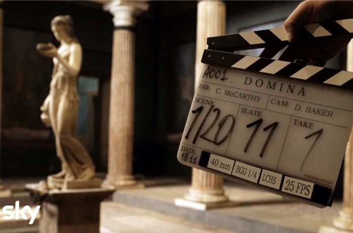 Un'immagine dalle riprese di DOMINA