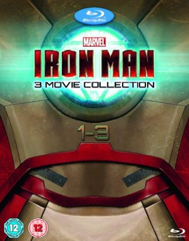 Cofanetto Blu-ray di Iron Man - Film 1-3