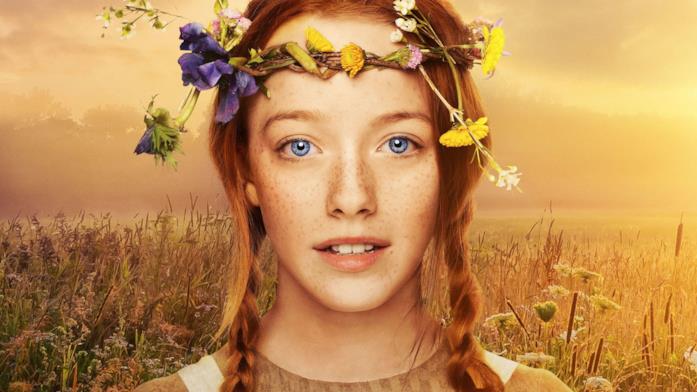 Chiamatemi Anna, il poster promozionale Amybeth McNulty è Anne nel poster promozionale di Chiamatemi Anna