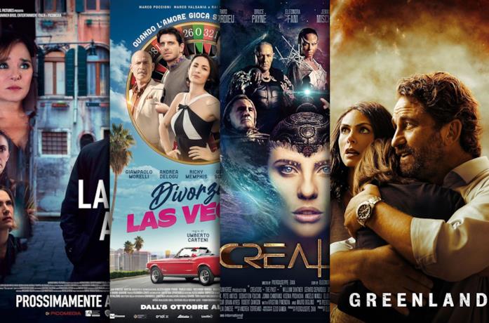 I poster di Lasciami andae, Divorzio a Las Vegas, Creators - The Past, Greenland