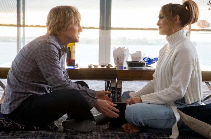Jennifer Lopez e Owen Wilson in Marry Me