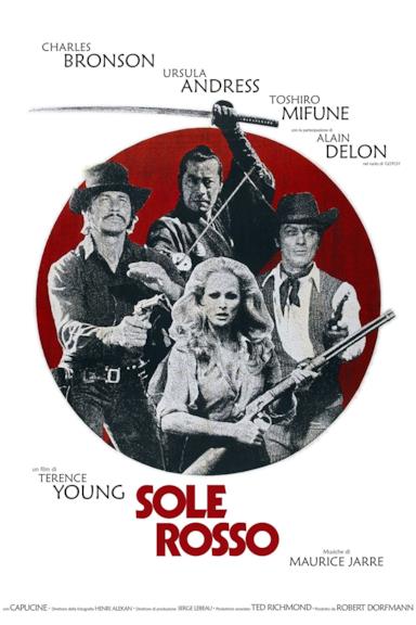 Poster Sole rosso