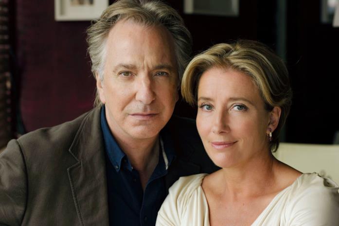Alan Rickman e Emma Thompson Alan Rickman e Emma Thompson in uno scatto