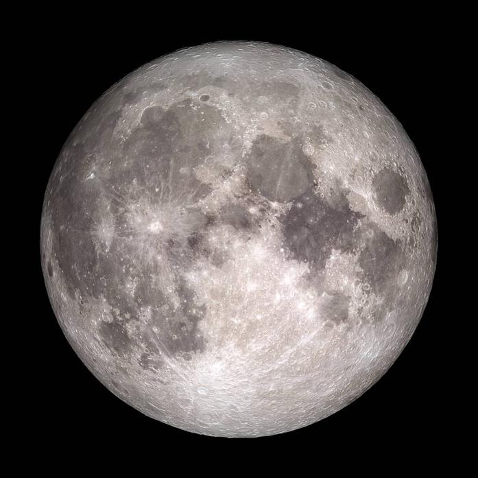 La Luna Un'immagine della Luna fornita dalla NASA