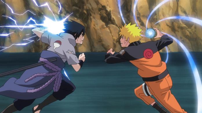 Naruto e Sasuke Naruto contro Sasuke