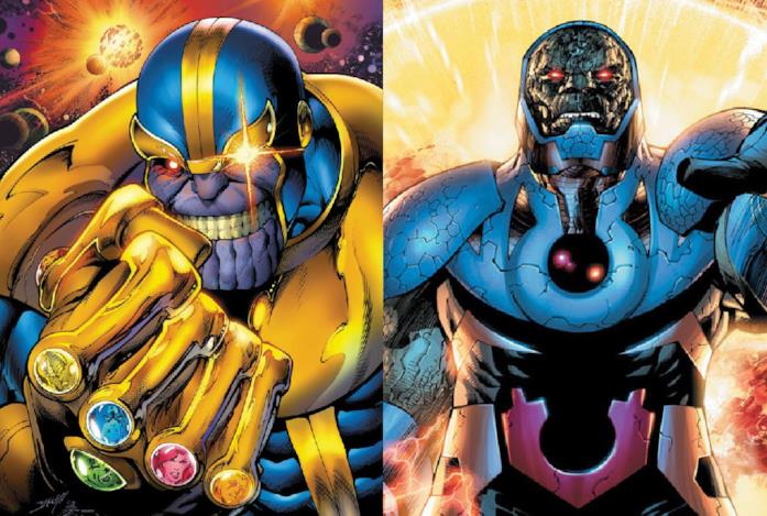 Thanos e Darkseid Thanos e Darkseid a confronto