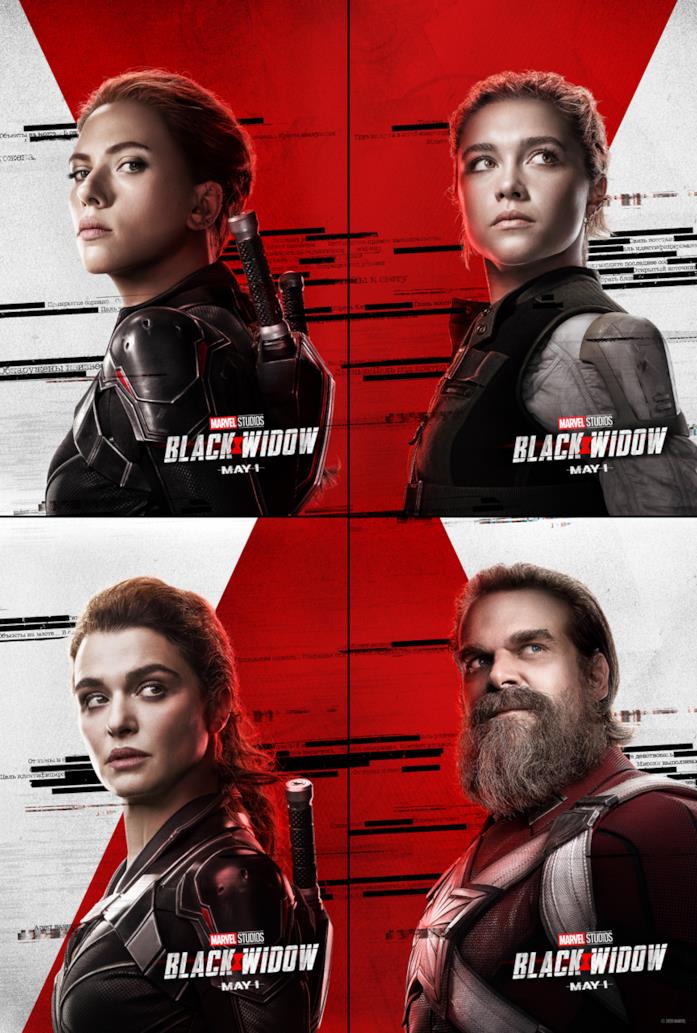 Black Widow, il nuovo poster e il trailer finale del film I character poster di Black Widow