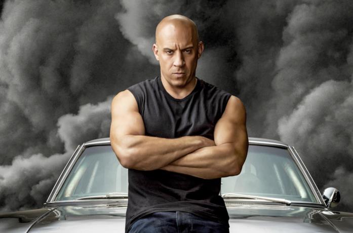 Vin Diesel nel character poster