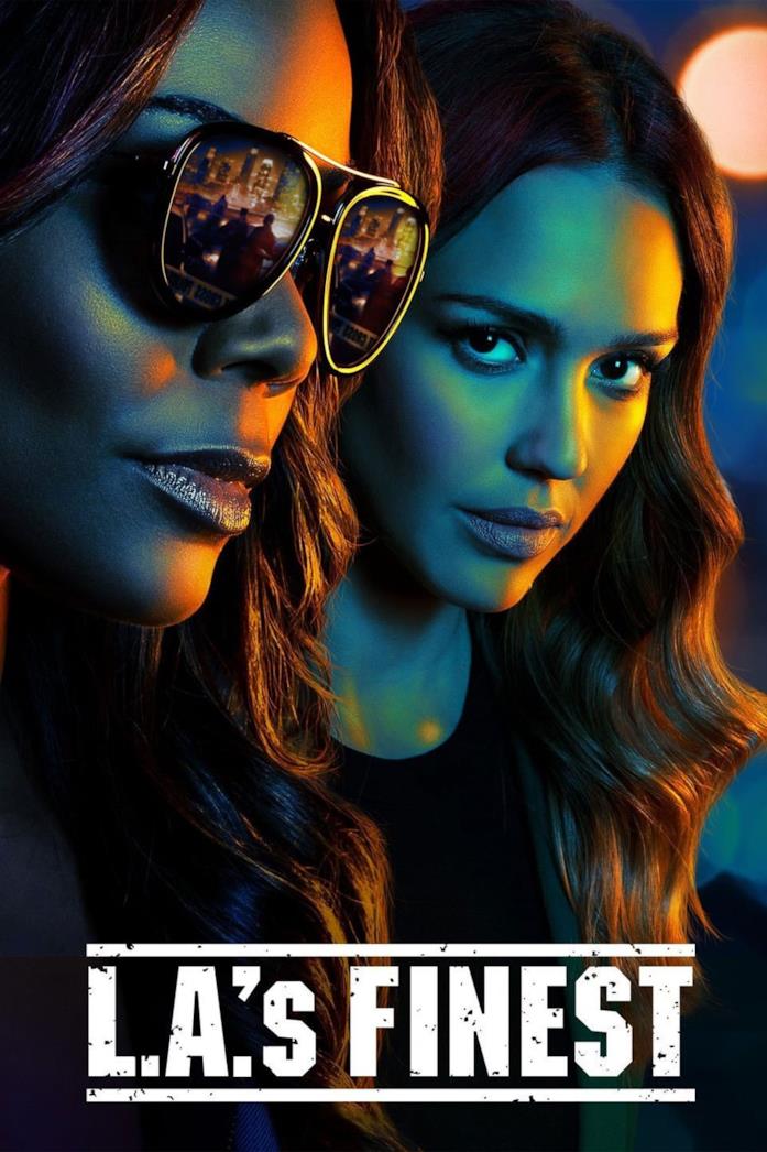 Il poster di L.A.'s Finest Jessica Alba e Gabrielle Union nel poster di L.A.'s Finest