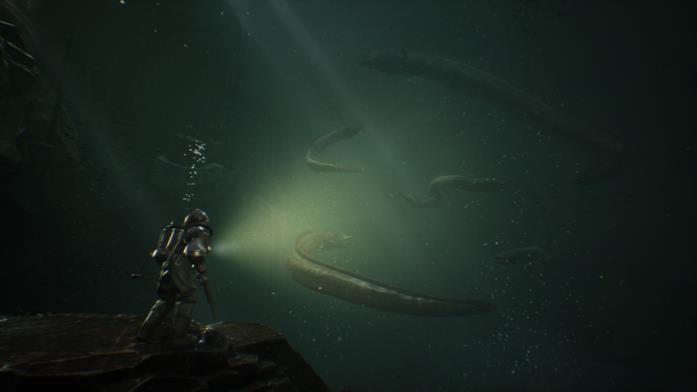 The Sinking City sottacqua Sezioni subacquee