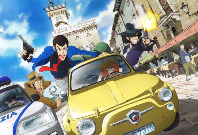 Lupin e Jigen, pistola alla mano