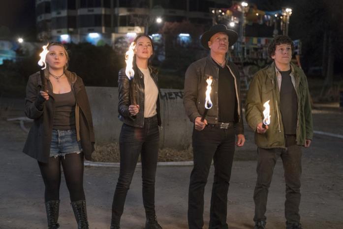 I protagonisti di Zombieland: Doppio Colpo