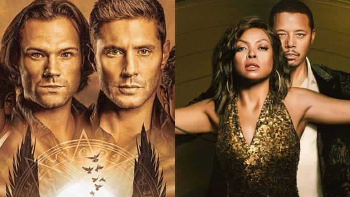 Primi piani del cast di Supernatural ed Empire