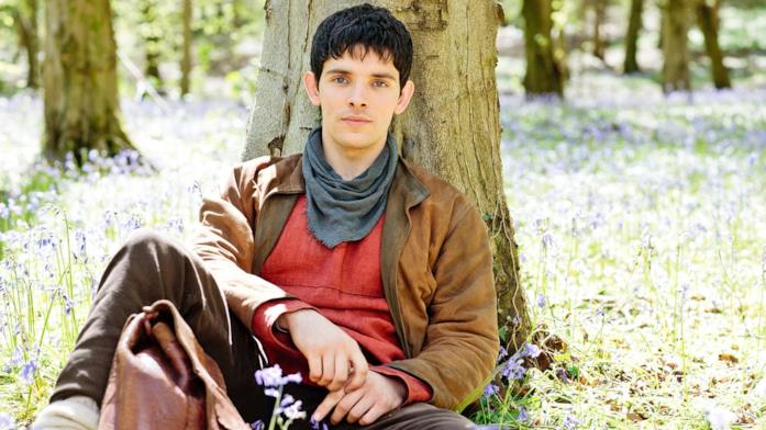 Merlino non rivela di essere un mago Colin Morgan in Merlin