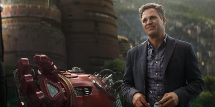 Una parte della Hulkbuster Una parte della Hulkbuster nel trailer di Avengers: Infinity War