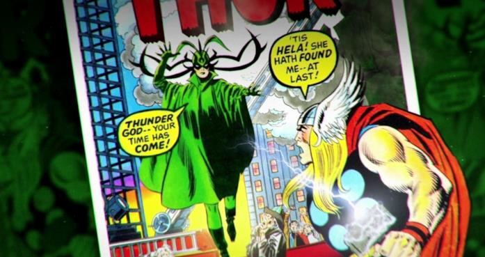 Dal fumetto al film, la storia di Thor: Ragnarok Hela e Thor in versione fumetto