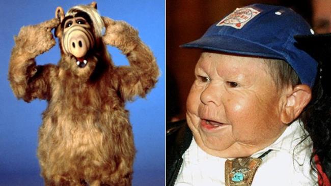 Michu Meszaros, il corpo di Alf Attore Michu Meszaros e il suo personaggio