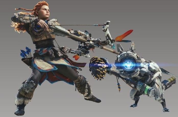 Monster Hunter World incontra Horizon: Zero Dawn