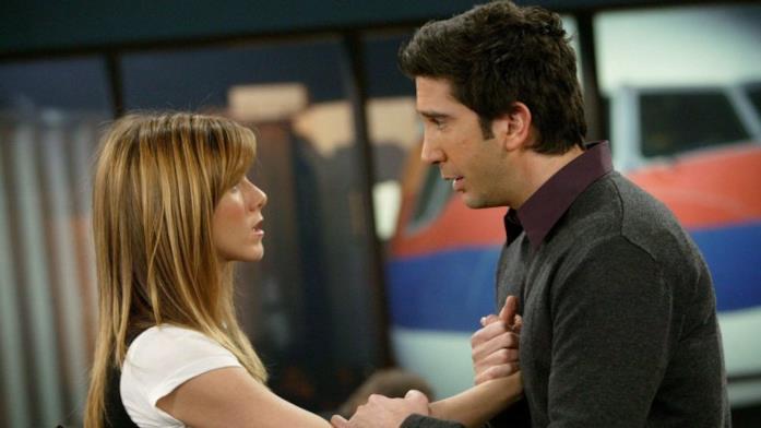 Friends, Ross e Rachel sono tornati insieme David Schwimmer e Jennifer Aniston in Friends