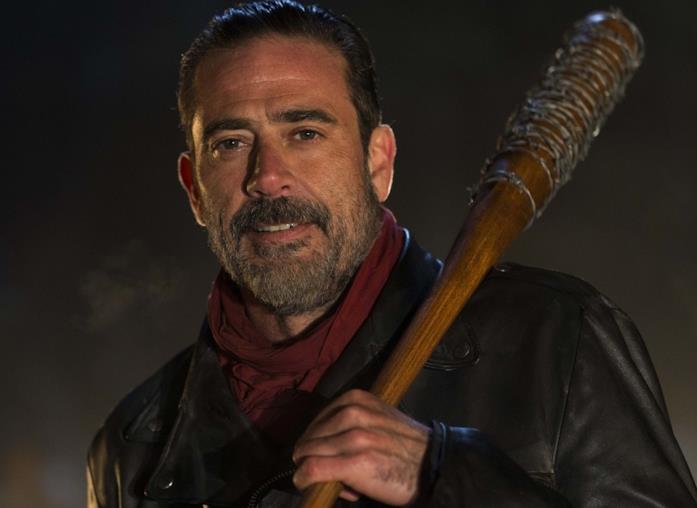 Jeffrey Dean Morgan nei panni di Negan in The Walking Dead