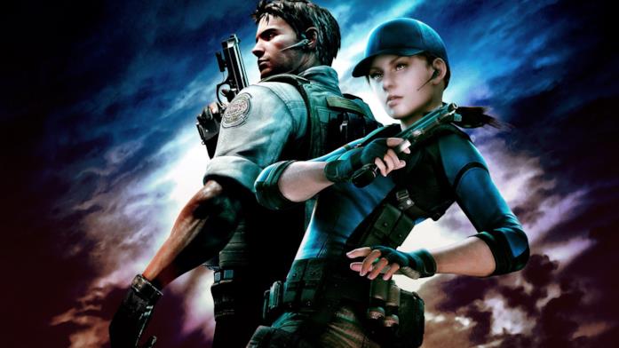 Chris Redfield e Jill Valentine in Resident Evil 5