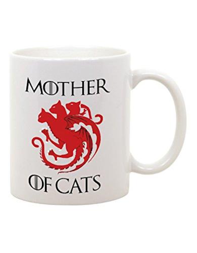 Tazza Mug in Ceramica Mother of Cats