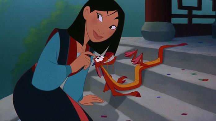 Un'immagine del classico Disney Mulan